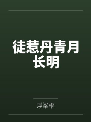徒惹丹青月长明 徒惹丹青月长明